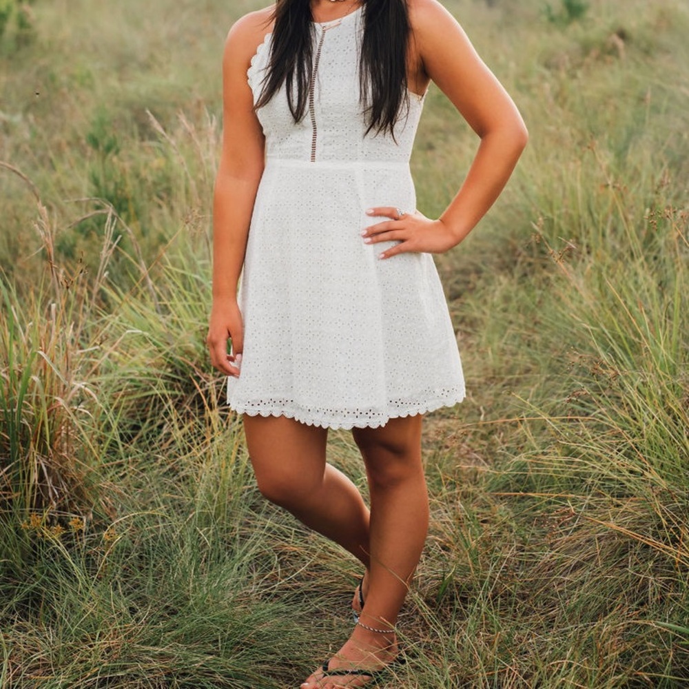 Lulus white dress